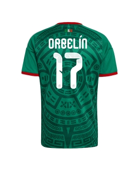 Billige Fotballdrakt Mexico Orbelin Pineda #17 Replika Hjemmedrakt VM 2026 Kortermet Billige Fotballdrakt Mexico Orbelin Pineda #17 Replika Hjemmedrakt VM 2026 Kortermet